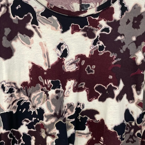 SIMPLY VERA VERA WANG Long Sleeve Textured Blouse size XL, EUC - Picture 6 of 9